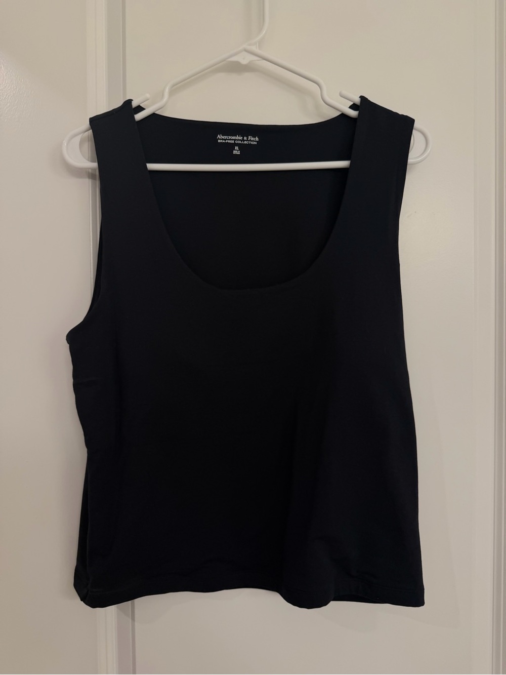 Abercrombie & Fitch Bra Free Black Scoop Tank Top
